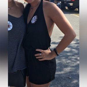 Sabo skirt halter top romper